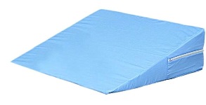 Poli Foam Bed Wedge w/Cover Large Blue